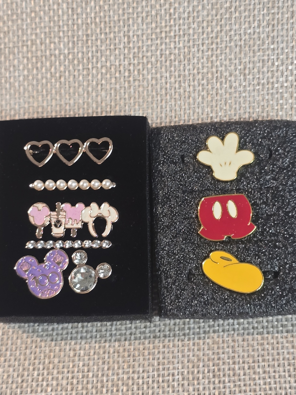 Kids Cartoon Enamel Pin Set - Red, Yellow & White Accessories